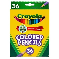 Crayola colored pencils