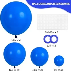 Dark Blue Balloons