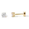 PAVOI flat back stud earrings