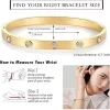 Valentine's day bangle bracelet